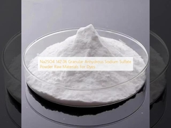 Na2SO4 142.06 Granular Anhydrous Sodium Sulfate Powder Raw Materials For Dyes